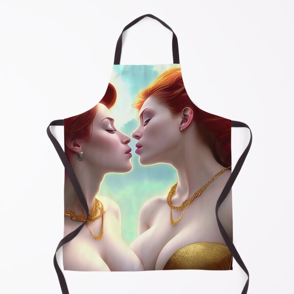Item preview, Gorgeous redheads kissing designed and sold by Leonidas Burlesque.