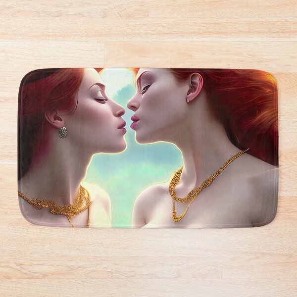 Item preview, Gorgeous redheads kissing designed and sold by Leonidas Burlesque.