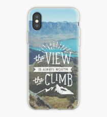 WORTH THE CLIMB iPhone Case