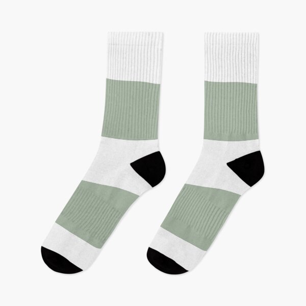 Artikelvorschau, Pastellgrüne weiße minimale horizontale Streifenmusterpaare Valspar 2023 Coty Green Gitter 5006-3c entworfen und verkauft von ColorOfTheYears.