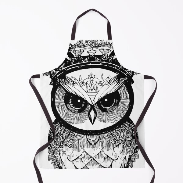 Artikelvorschau, Owl With Crown entworfen und verkauft von Magicmindart.