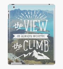 WORTH THE CLIMB iPad Case/Skin