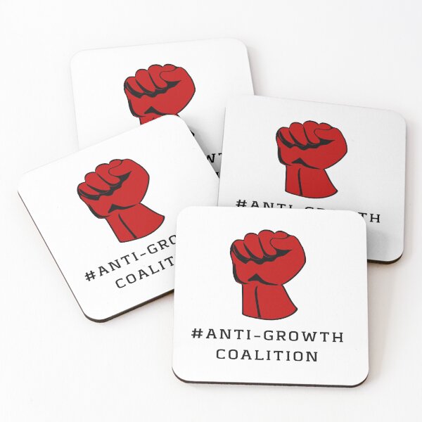 Item preview, Anti Growth Coalition Socialist Fist designed and sold by Hampshire Historica.