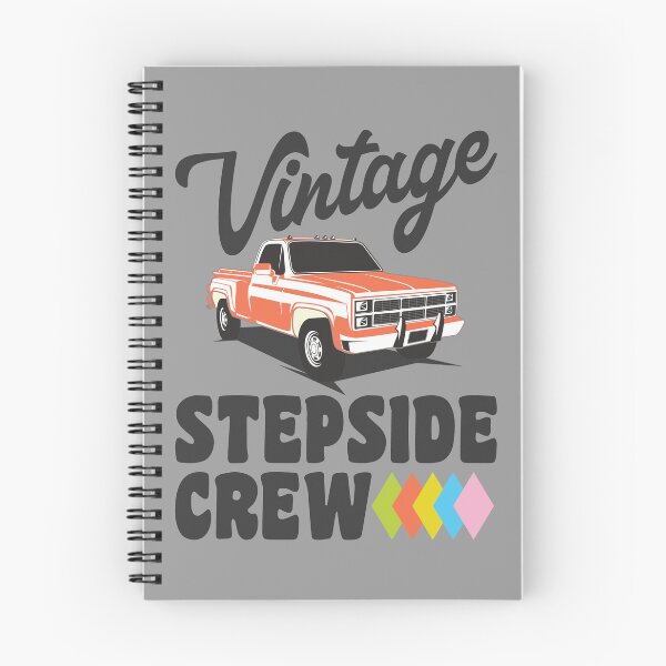 Item preview, Vintage Step Side Pickup Truck Stepside Crew Short Bed Trucks designed and sold by CharJens.