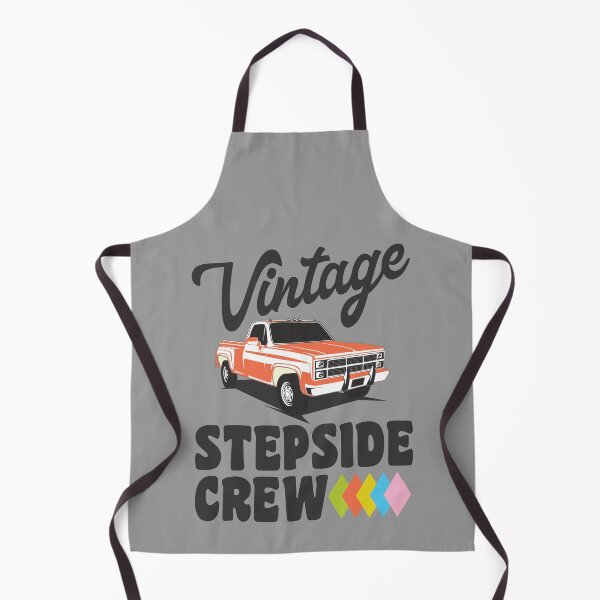 Item preview, Vintage Step Side Pickup Truck Stepside Crew Short Bed Trucks designed and sold by CharJens.