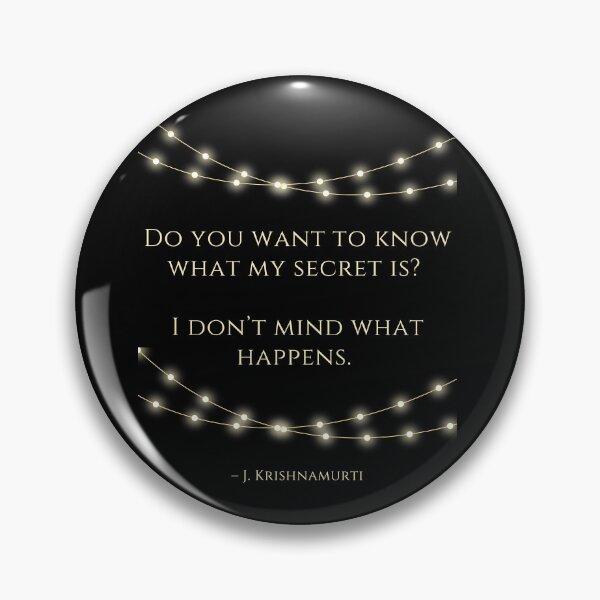 Item preview, I don’t mind what happens. J. Krishnamurti designed and sold by LifeWisdom.