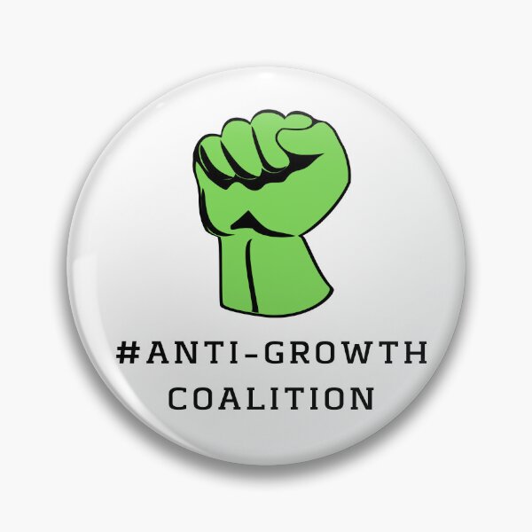 Item preview, Anti Growth Coalition Green Fist designed and sold by Hampshire Historica.