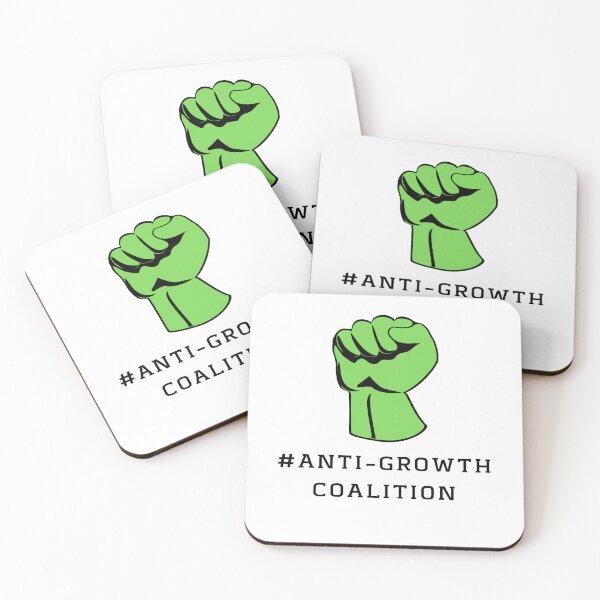 Item preview, Anti Growth Coalition Green Fist designed and sold by Hampshire Historica.