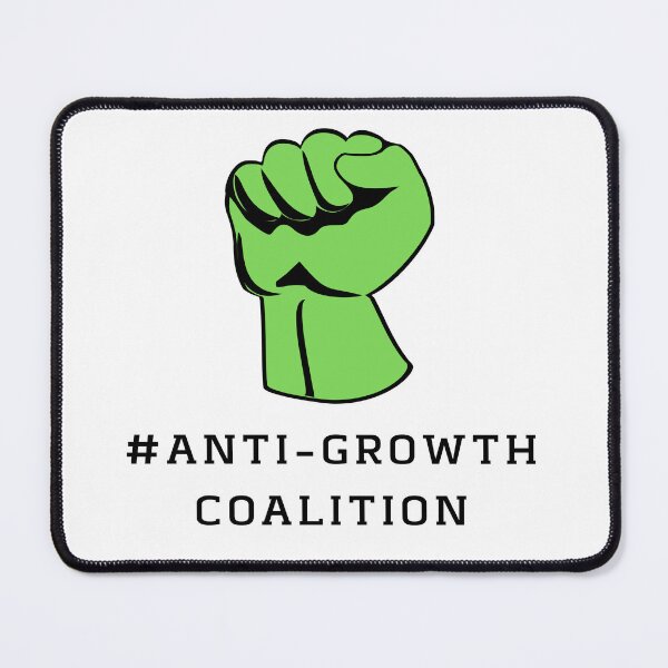 Item preview, Anti Growth Coalition Green Fist designed and sold by Hampshire Historica.