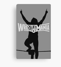 wrestle mania Canvas Print