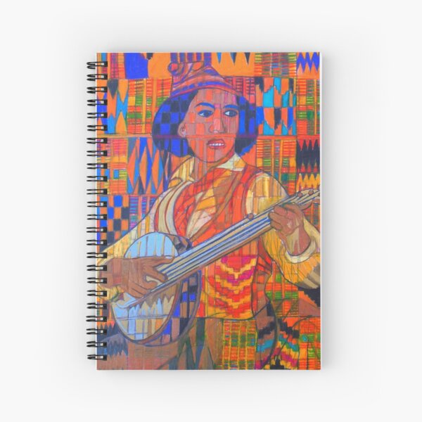 Banjo: Five Strings Spiral Notebook