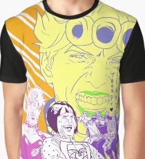 Jojo's Bizarre Adventure Meme Part 5 Bucciarati Laughing Tom Cruise Graphic T-Shirt