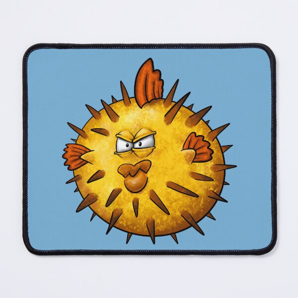 Item preview, Irked Blowfish designed and sold by DaSketchyfish.