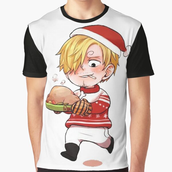 One Piece Chibi Characters Santa Hat Merry Christmas Sweatshirt - teejeep