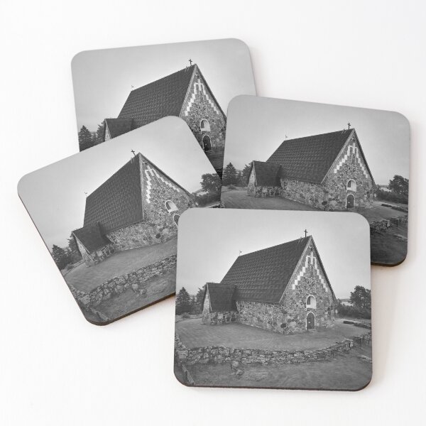 Item preview, The Church of St Olav by the Rautavesi bw designed and sold by Jouko Lehto Photography.
