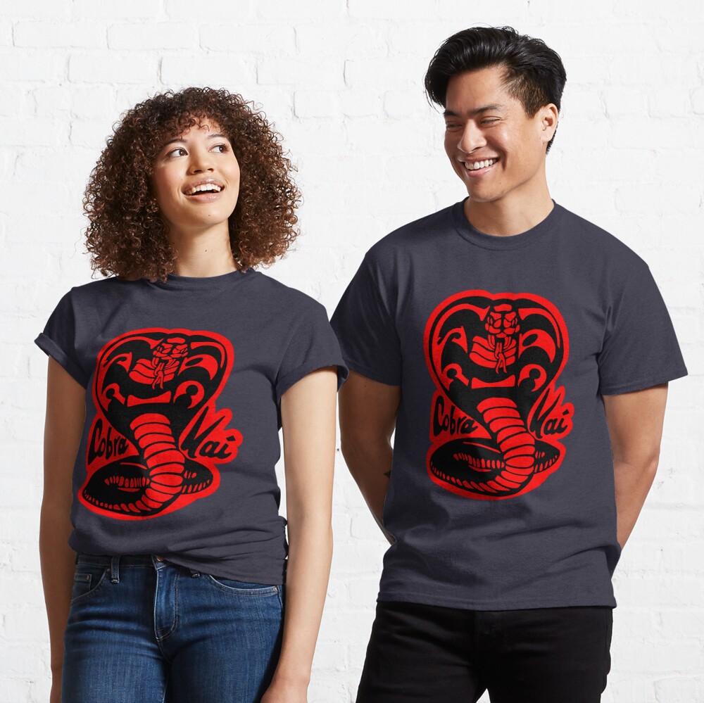 Cobra Kai Black & Red Version Cobra Kai Essential T-Shirt | Redbubble