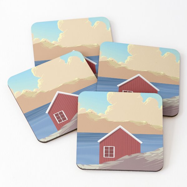 Item preview, Lofoten - red cabin designed and sold by TheLofotenStore.