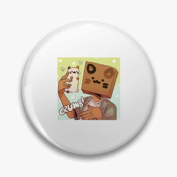 Item preview, Crumb Cuptoast funny cute design stickers  designed and sold by Emily-Yace.