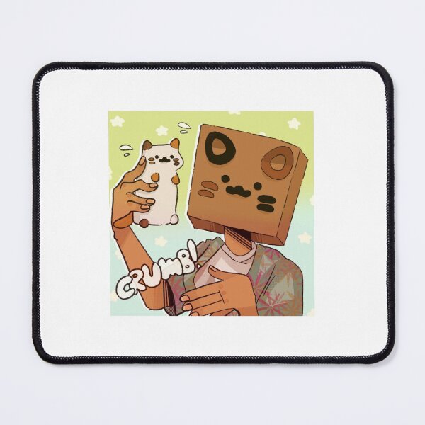 Item preview, Crumb Cuptoast funny cute design stickers  designed and sold by Emily-Yace.
