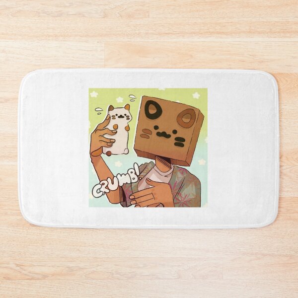 Item preview, Crumb Cuptoast funny cute design stickers  designed and sold by Emily-Yace.