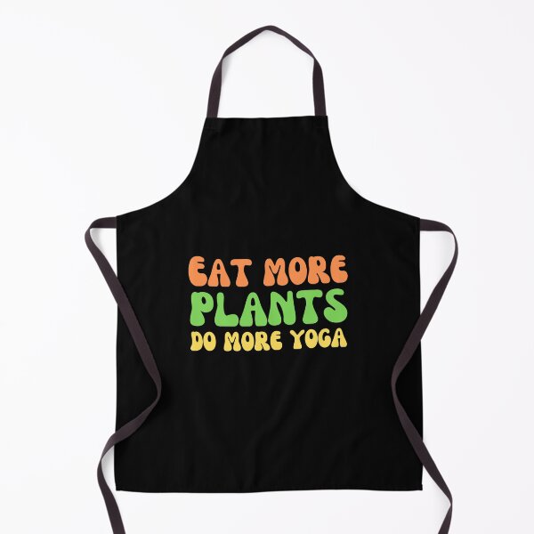 Item preview, eat more plants do more yoga designed and sold by Eriksonshop.