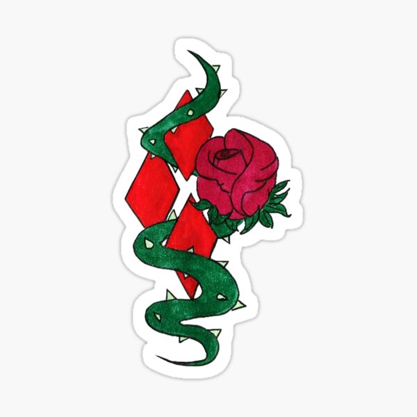 Conception de style de tatouage HarlIvy Sticker
