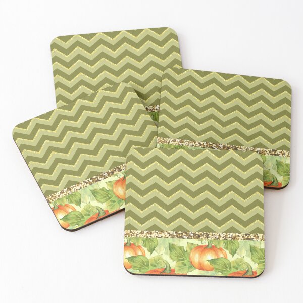 Item preview, Pumpkin Patch With Glitter (Zigzag 1) designed and sold by SimplyMe-Plus.