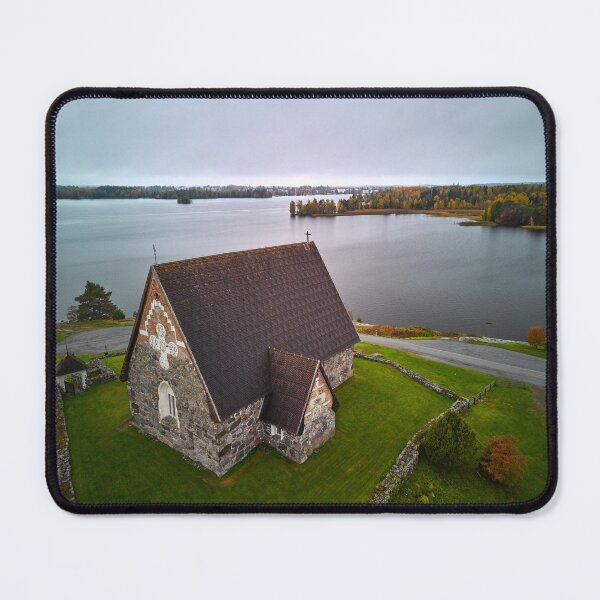 Item preview, Church with a view. The Church of St Olav byt the Rautavesi designed and sold by Jouko Lehto Photography.