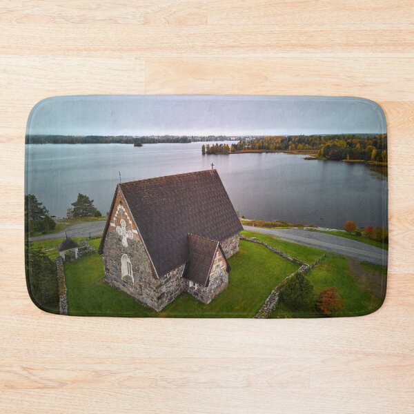 Item preview, Church with a view. The Church of St Olav byt the Rautavesi designed and sold by Jouko Lehto Photography.