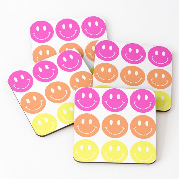 Item preview, Preppy Smiley Stickers designed and sold by pinkcoast.