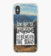 On Top Of Mountains iPhone Case