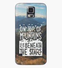 On Top Of Mountains Case/Skin for Samsung Galaxy