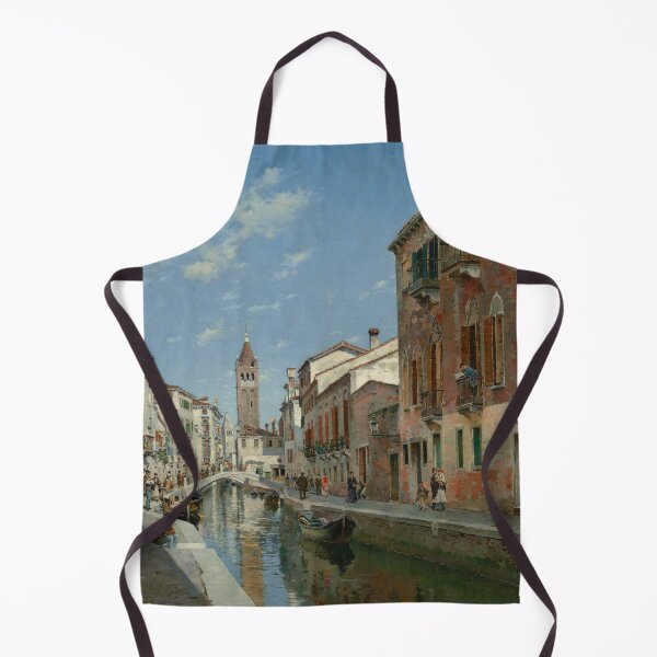 Item preview, Federico del Campo - Looking East on the Rio di San Barnaba designed and sold by Rehs.