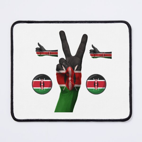 Item preview, Kenyan Mouse Pad  designed and sold by MICKSPIKS.