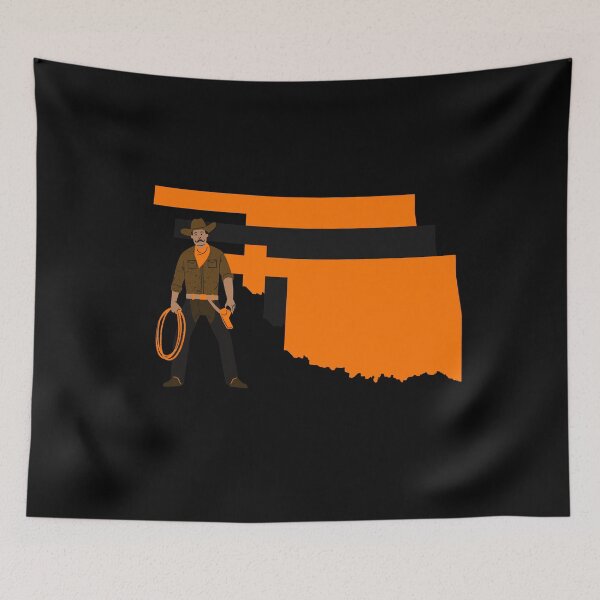 Item preview, Oklahoma Border, Cowboys designed and sold by LatterDaze.