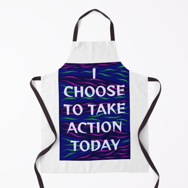 Item preview, Radical Feminist Humanist Quote - I Choose To Take Action Today designed and sold by LethalPixieDust.