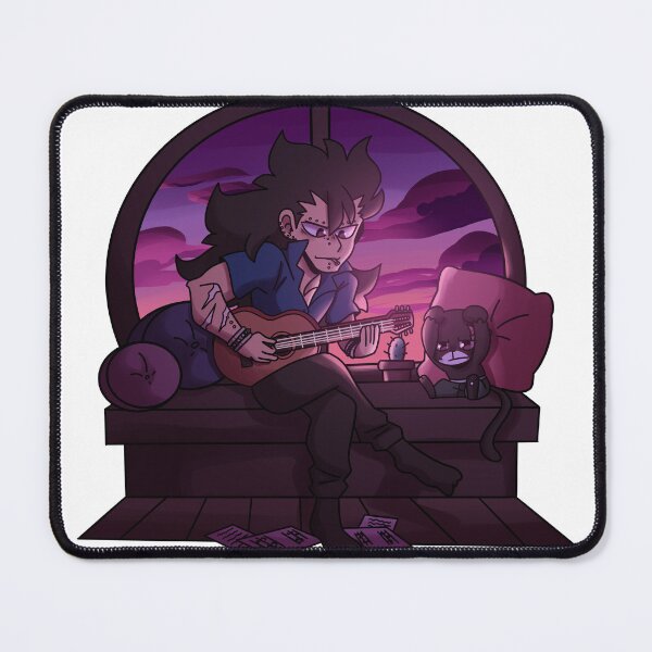 Item preview, Gajeel playing guitar designed and sold by Dragnoodles.