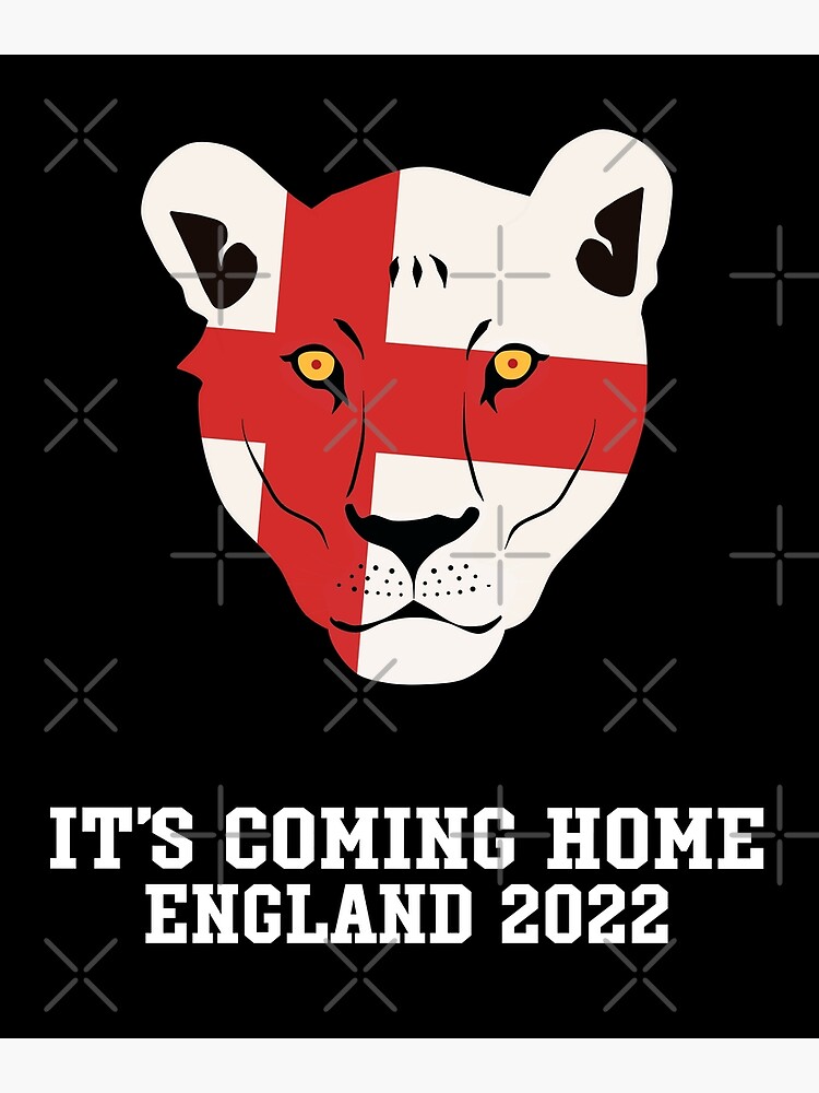 "England Soccer Team 2022 It's Coming Home England Fan Football Soccer