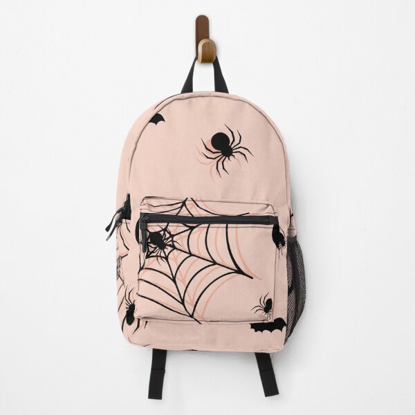 Item preview, Pink and Black Spiders, Bats, and Pumpkins designed and sold by LuxeHurricane.