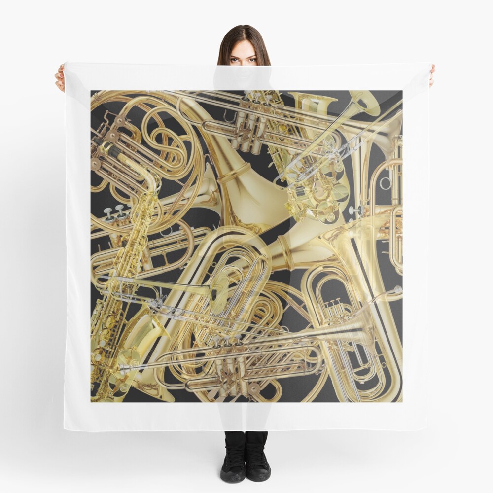 Brass Instruments Scarf