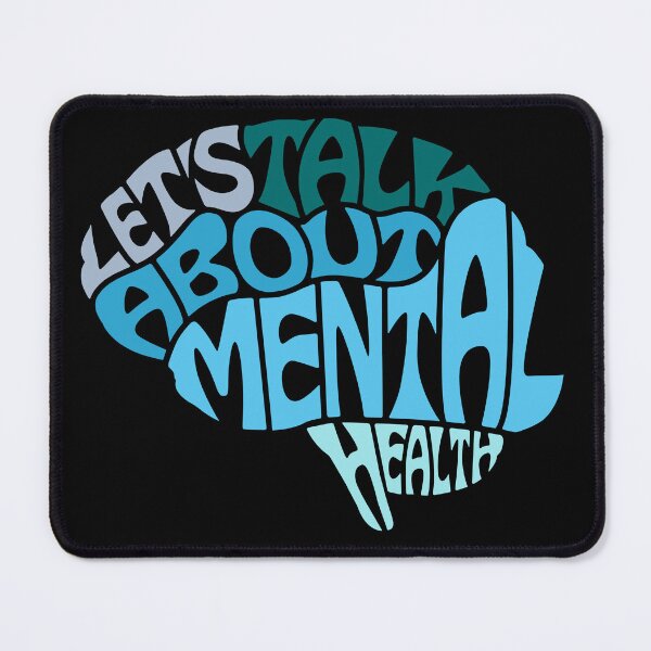 Item preview, Lets talk about mental health brain designed and sold by chooseorcreate1.