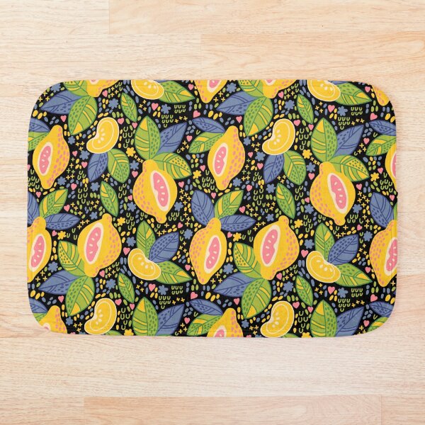 Item preview, Bright pattern with lemons designed and sold by Drozdova.