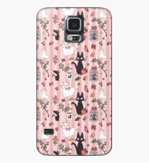 Funda/vinilo para Samsung Galaxy Patrón de Jiji Cat