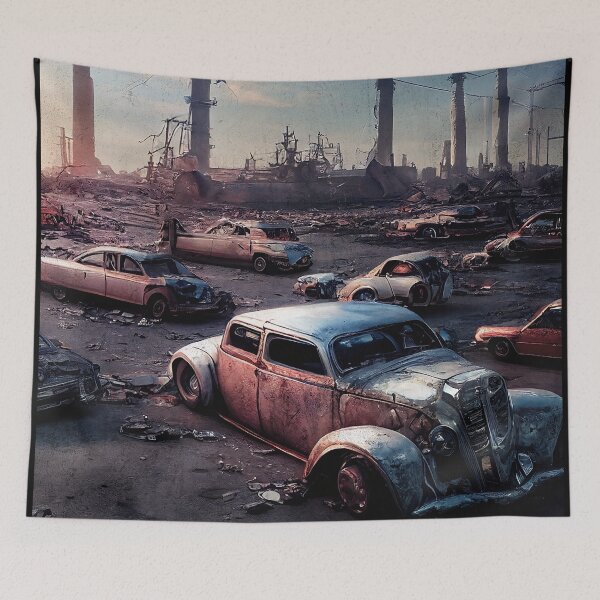 Item preview, Hot Rod in a Postapocalyptic World, a perfect gift for all American Hot Rod fans #2 designed and sold by RodZnRoll.