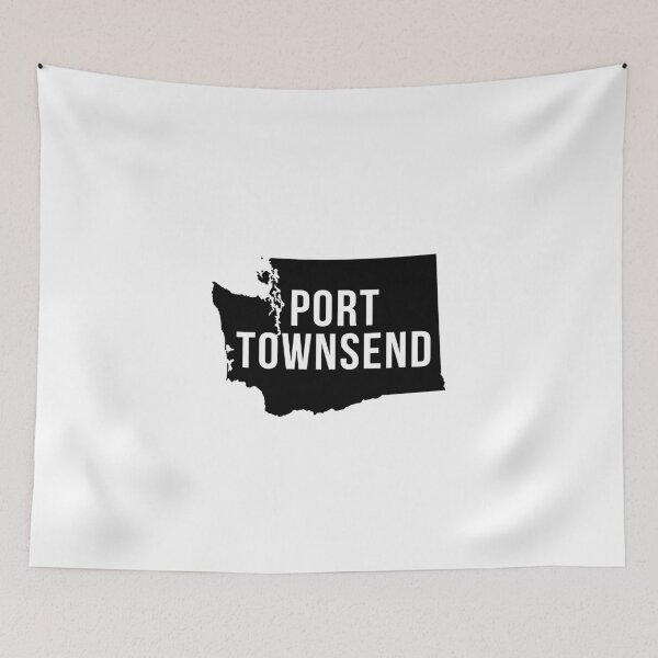 Item preview, Port Townsend, Washington Silhouette designed and sold by CartoCreative.