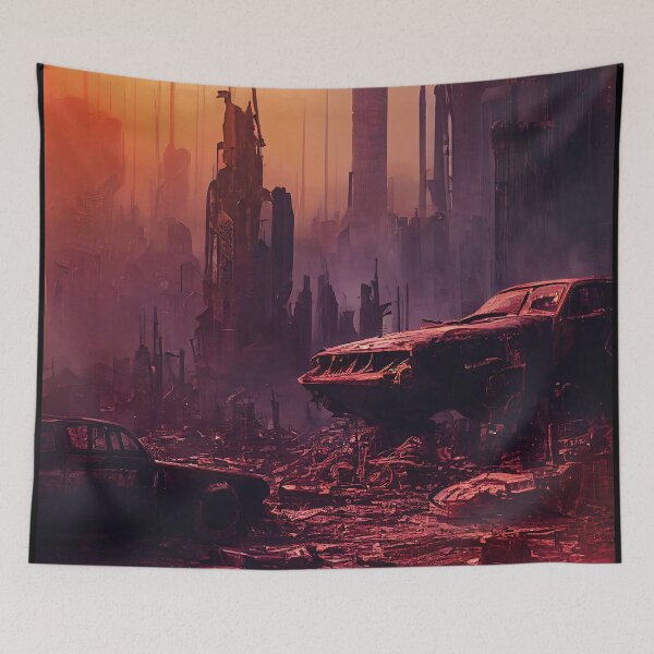 Item preview, Muscle Car in a Postapocalyptic World, a perfect gift for all American Muscle fans #3 designed and sold by RodZnRoll.