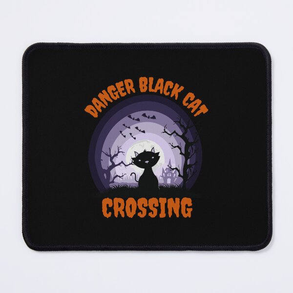 Item preview, Danger Black Cat Crossing designed and sold by Pixelish.