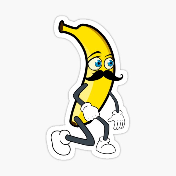 "banana eats" Sticker for Sale by ONLYSPECIALONES Redbubble