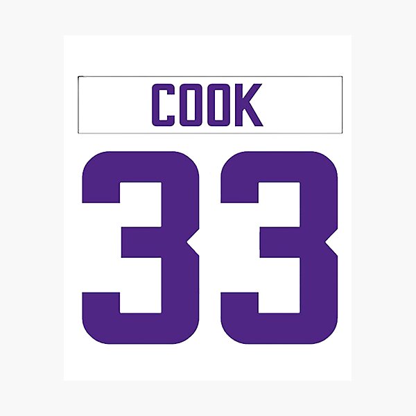 Item preview, Dalvin Cook Vikings (2) designed and sold by Mytaniyes.