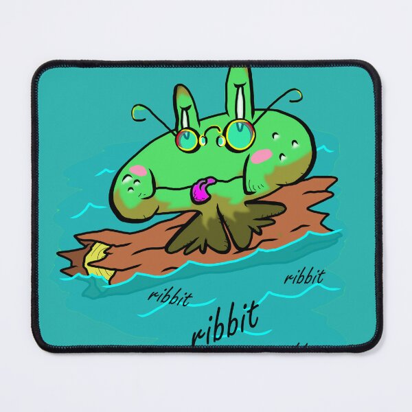 Item preview, Log Frog Ribbit 1 designed and sold by 404colors.